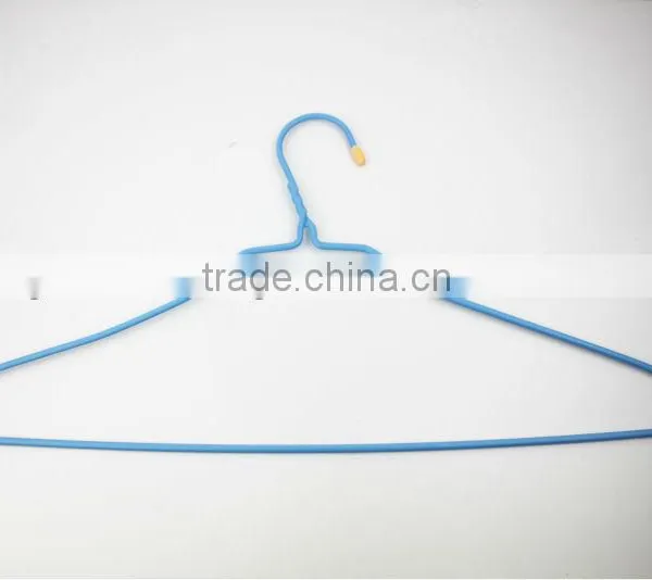 GS6105 Durable Plastic PE Coated Wire Clothes Hanger (8pcs) photo-2