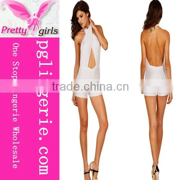 Latest Design Cotton Material Sexy Jumpsuits For Women photo-3