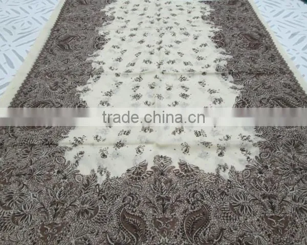 2016 DESIGN 50% SILK 50% WOOL PRINTS STOLE photo-6