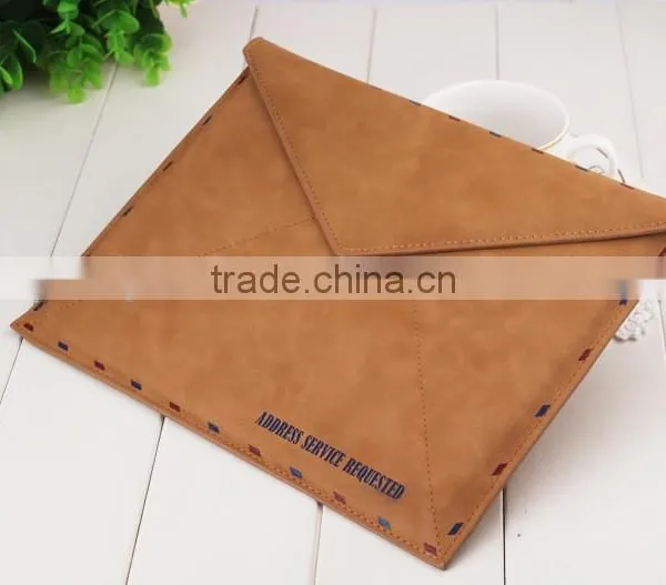 Retro Envelope Design Super Slim Leather Case for Ipad Air 2, China Supplier photo-4