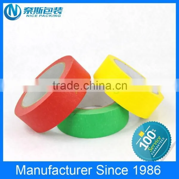 High Quality Strong Adhesion Colorful 50mm Masking Tape photo-2