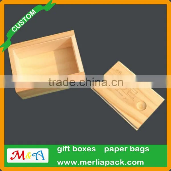 Sliding Lid Real Wood Box Vegetable-based Soap Sun Kissed Box photo-3