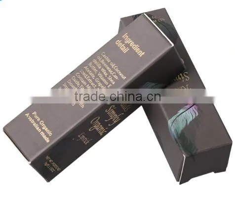 Different Design Black Paper Perfume Packaging Box photo-2