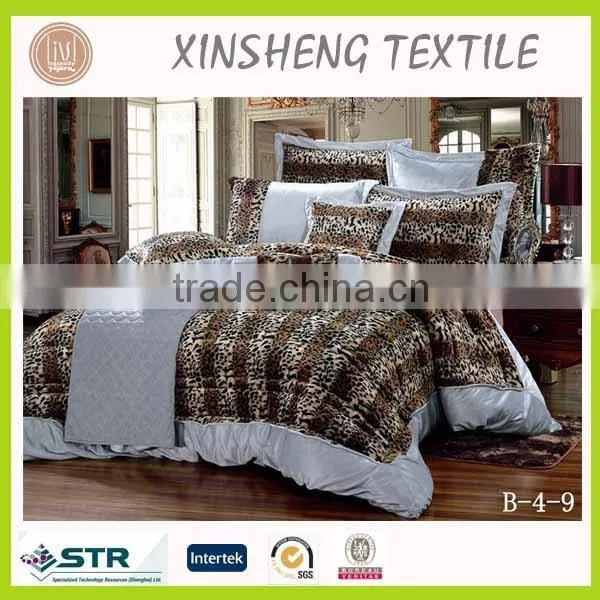 2015 Animial Print Bedding Set 9pcs Comforter Set