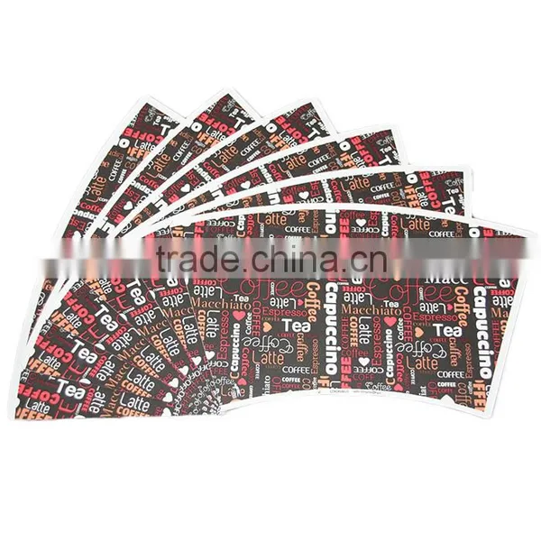 Hangzhou LvYang/GoBest High Quality 12oz Coffee Cups Cover/cups Sleeve/paper Cups Fan With Logo photo-3
