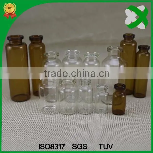 Clear Amber Pharmacy Galss Bottle Vials for Liquid photo-5