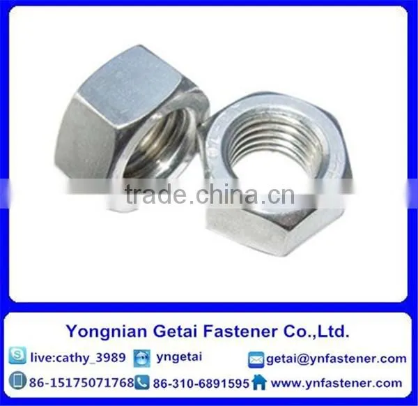 Zinc Plated DIN935 DIN937 Hexagonal Nuts photo-6