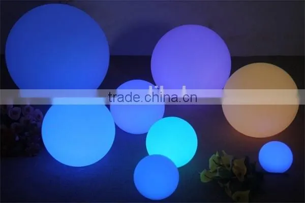 PE Plastic Led Light Bowling Ball With Remote Control photo-4