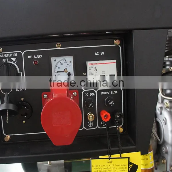 6kw Low Price Diesel Engine Small Size Generator Set photo-4