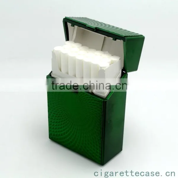 Plastic Cigarette Case for 20s Kind Size 85mm Cigarette Pack Holder With Gold Embossed Sticker photo-4