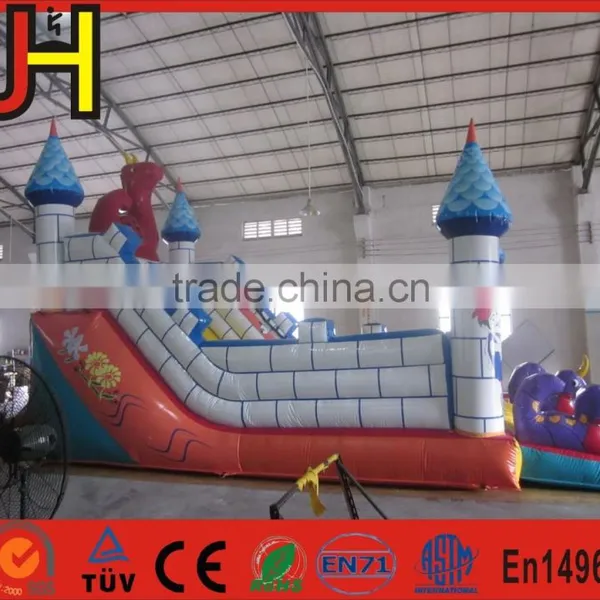 2016 Hot Sale Inflatable Magical Dragons Children's Bouncy Castle, Inflatable Dragon Slide photo-4