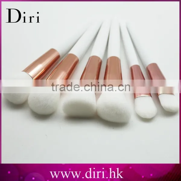 White Acrylic Makeup Brushes Professional 16pcs Makeup Brushes Set Wholesale photo-3