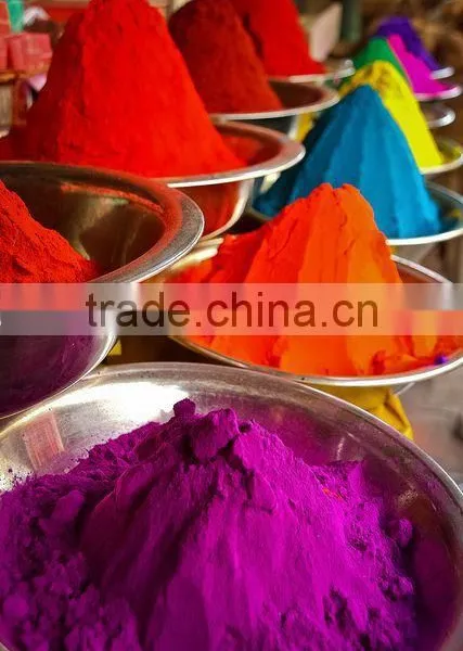 Holi Powder Holi Festival Decoration,Herbal Gulal Coloured Cornstarch Color Run Powder photo-2