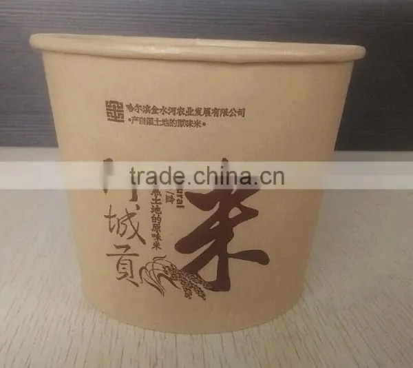 Natural Color Disposable Paper Food Container photo-2
