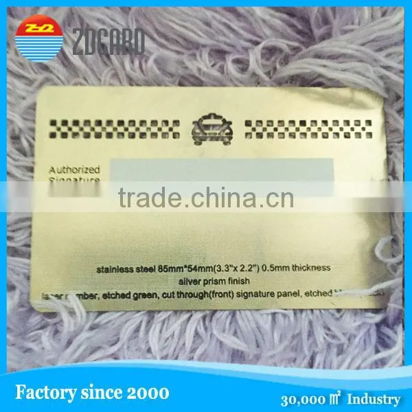Elegant Business Metal Card With Perfect Quality photo-5