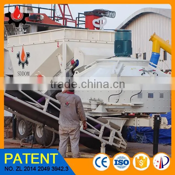 SDDOM China Shandong Taian Supplier Mixing Machine Mobile Concrete Plants photo-5