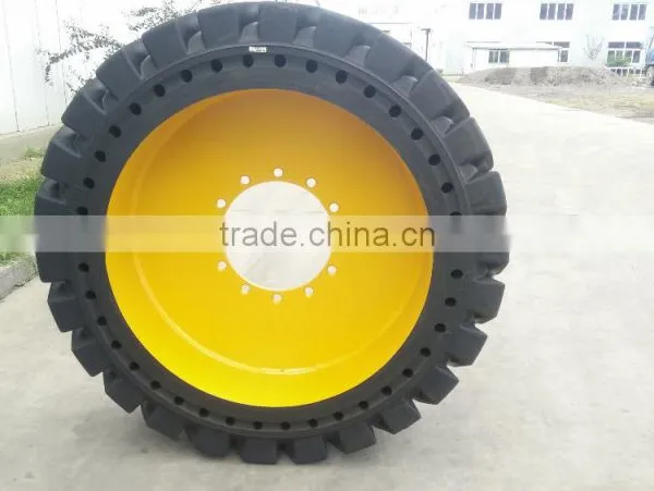 Loader Tire 17.5-25 Solid Tires for Liugong Motor Grader CLG4165 4180 4215 4230 photo-2