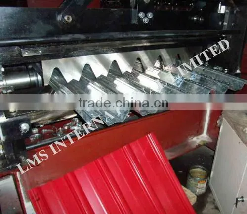 LMS Floor Deck Roll Forming Machine Metal Deck Machine Steel Deck Making Machine photo-3