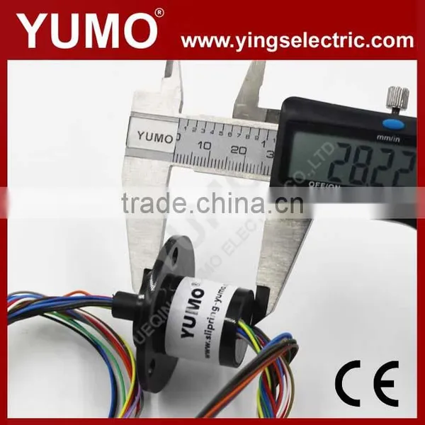 SR022-12 OD 22mm 12wires 2A Collect Electrical Slip Ring photo-2