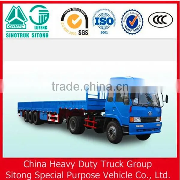 Cargo Lock Truck Side Wall Trailer for Transport Sand and Stone photo-4