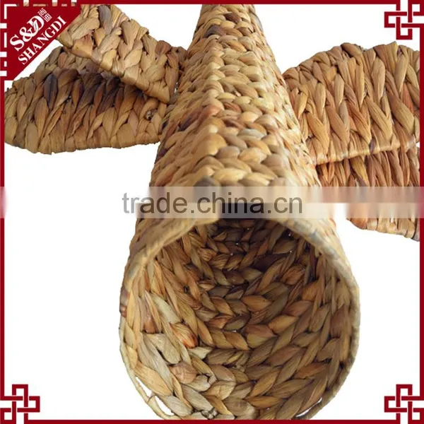 Latest Angle Shape Gift or Home Decoration Items Natural Straw Handcraft photo-3