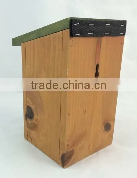 New Design Wooden Bird Box FSC/Nest Box /wooden Bird House in China for Wholesale photo-4