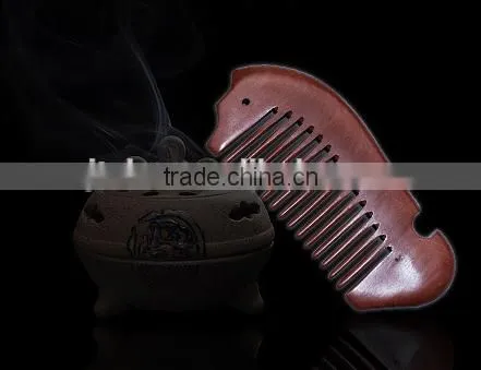 Fish Wood Pocket Comb photo-2