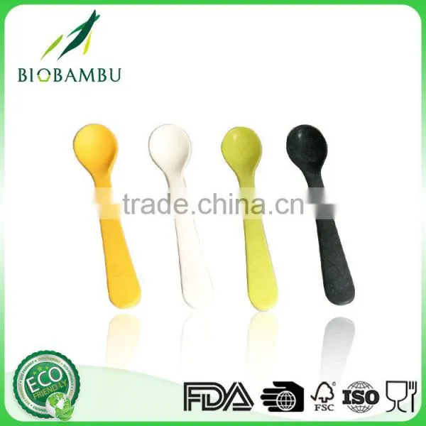 No Pollution Ecological Pretty Design Bamboo Fiber Spoon photo-3