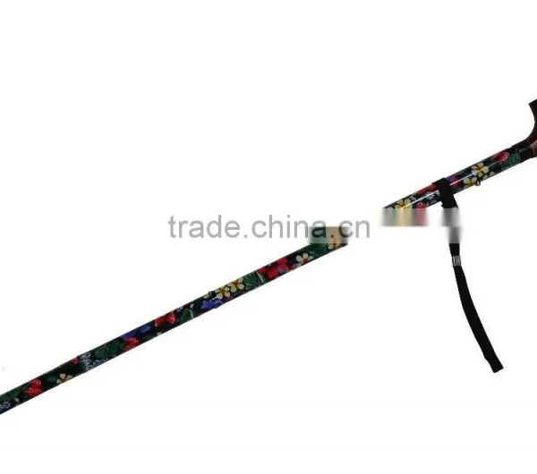 Folding Walking Cane, Old Man Walking Stick With Wood Handle SZ17016F photo-3