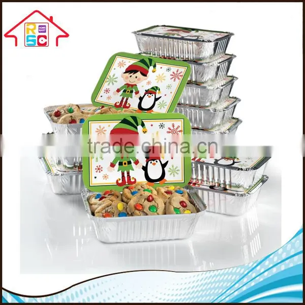 NBRSC Cheapest Aluminum Foil Food Storage Container With Paper Lid photo-6