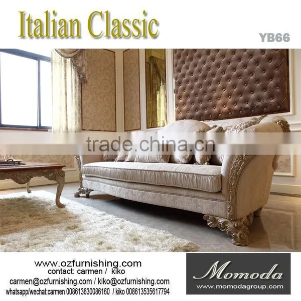 YB66 Antique Design Sofa Set for Home Furniture/French Leaf Antique Design Sofa Set photo-5