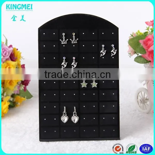 Hot New Products for 2015 3 Layers L-shaped Acrylic Jewelry Display Stand for Many Earrings photo-4