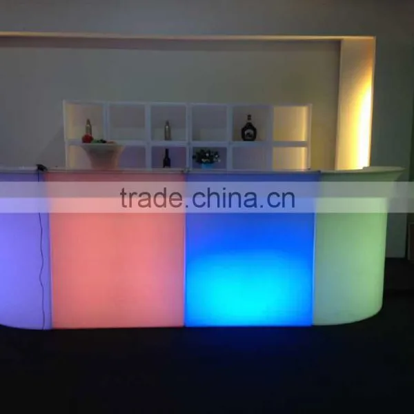 Led Wine Shelf Cube Table Disco Beer Storage With RGB 16 Color Changing photo-6