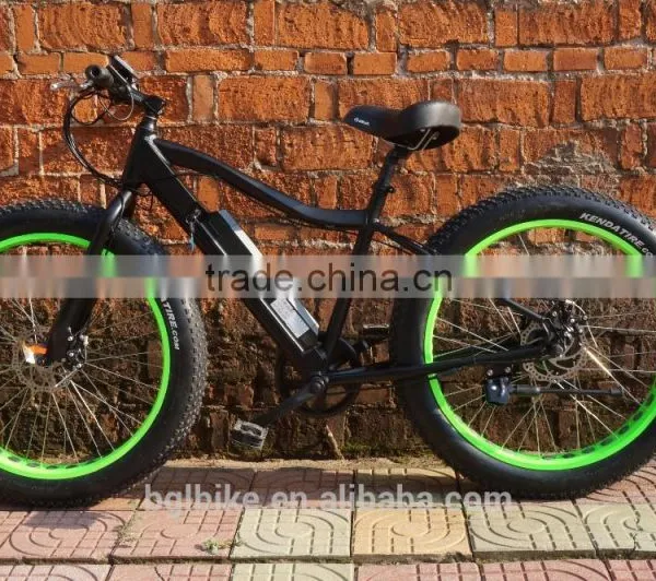 2016 Fashionable 26'' 48V 750W Electric Bike Fat Tire Mountain Ebike With CE photo-5