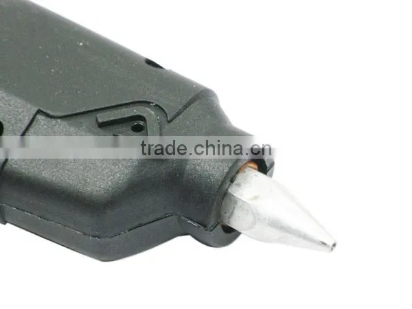 Black Iron Hot Glue Gun With 15 Pieces Melt Glue Sticks, 20 Watts photo-4