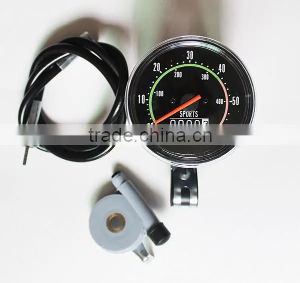 2016 Wholesale Waterproof Cycling Stopwatch Cycling Computer Classical Mechanical Bike Cycling Odometer Stopwatch Speedometer