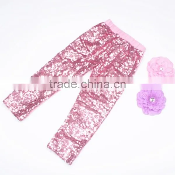2017 Spring Boutique Baby Sequin Pants photo-3