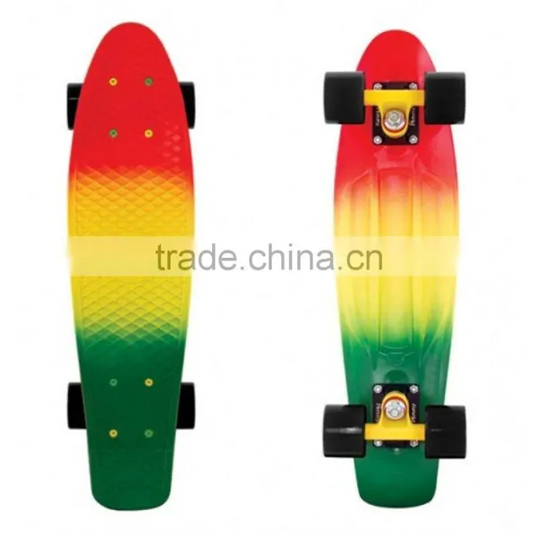 HFCW05 Wholesale New Product Fish Skateboard PP Plastic Four Wheel Skateboard photo-4