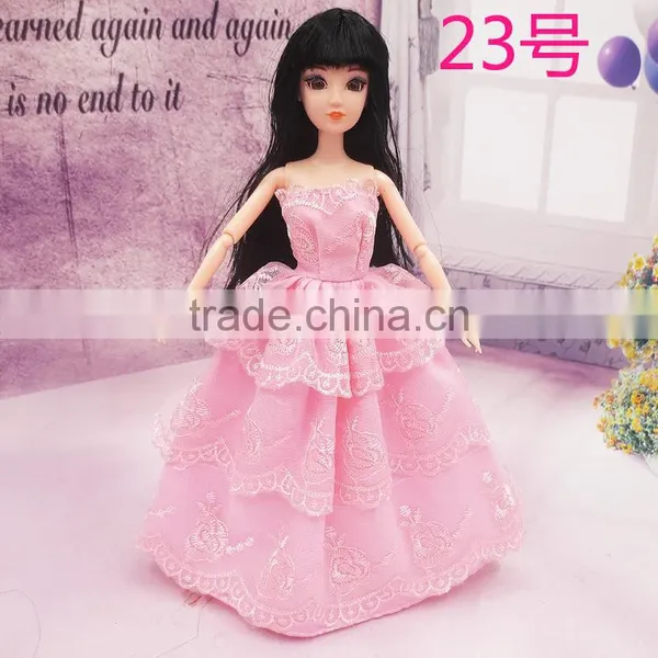 Wholesale 11 Inch Cheap Doll Clothing Barbie Doll Dress Baby Toy photo-6