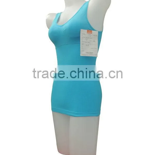 Nice Quality New Style Seamless Woman Underwear Sexy Lingerie Ladies Camisole W/removable Cup Pad photo-2