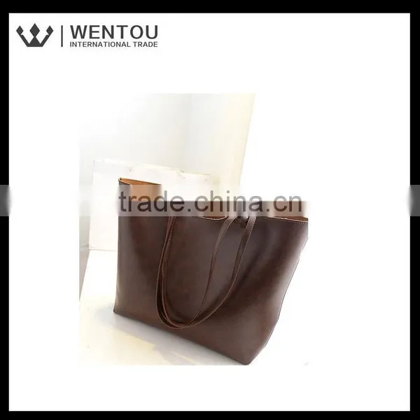 Wholesale Clear High Quality PU Women Tote Bag photo-2