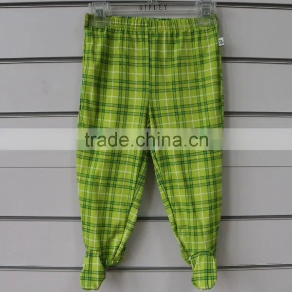 Cotton Baby Pants With Feet for Sleeping photo-2