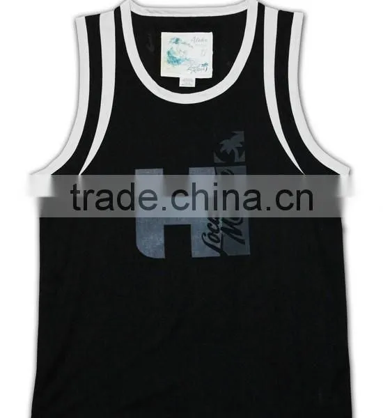 Chinese Manufatory High Quality New Design Tank Tops Man photo-5