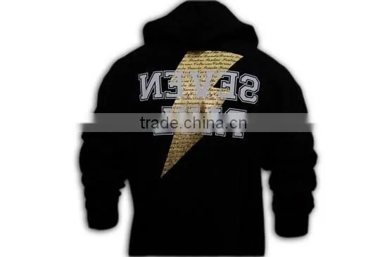 Great Workmanship Screen Print Classic Men Leisure Zipper Sweatshirt photo-6