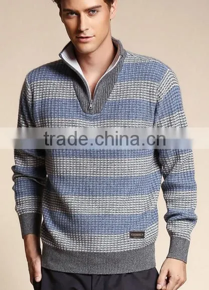 2017 Newest Scarf Pullover Design Nylon Men Sweater With Best Price photo-4