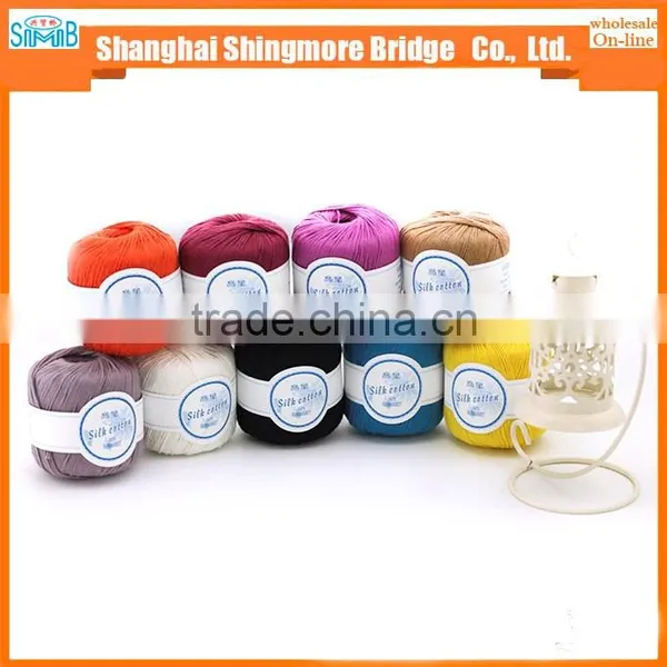 China Eco Friendly Top Wholesale Cotton Acrylic Mixed Yarn for Baby Knitting photo-6