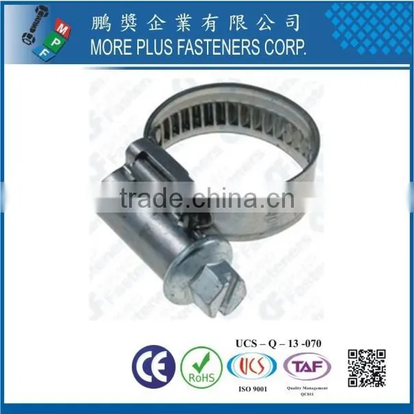 Made in Taiwan Carbon Steel Schlauchklemmen Heavy Torque European Style Hose Clamp photo-5