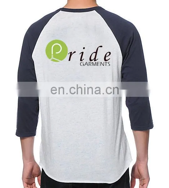 Unisex Adult Color Combination Custom Printing Baseball T-shirt-customise Long Sleeve T-shirt- Casual Wear T-shirt photo-6