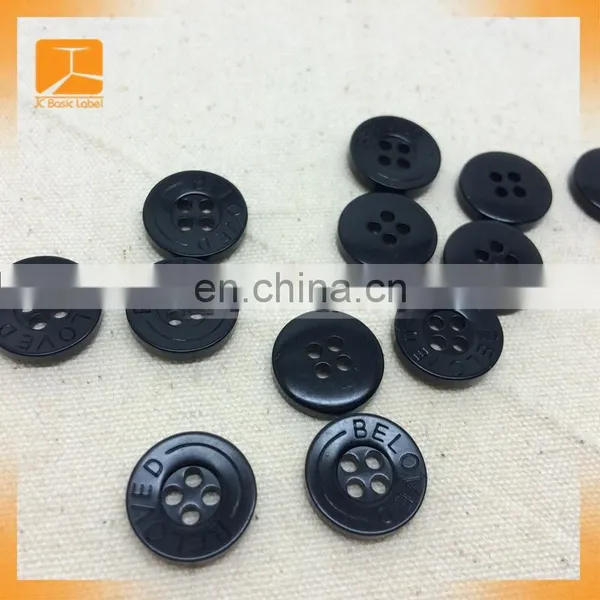Custom Engraved Plastic Resin Button for Shirts photo-4
