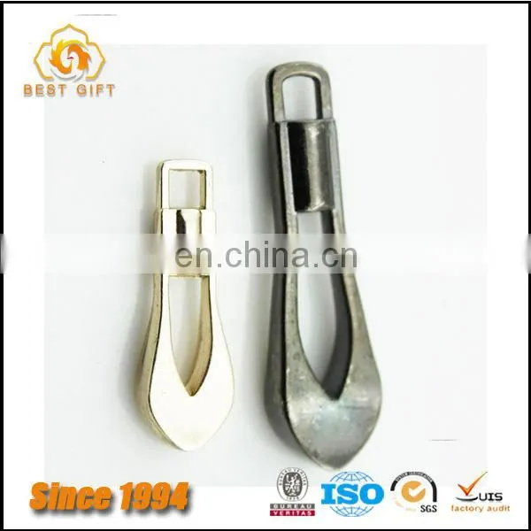 Guangdong Factory Wholesale Custom Garment Accessories Jacket Metal Logo Zipper Pulls photo-6
